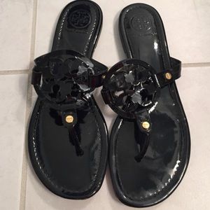 Tory Burch Patent leather sandals in great condition